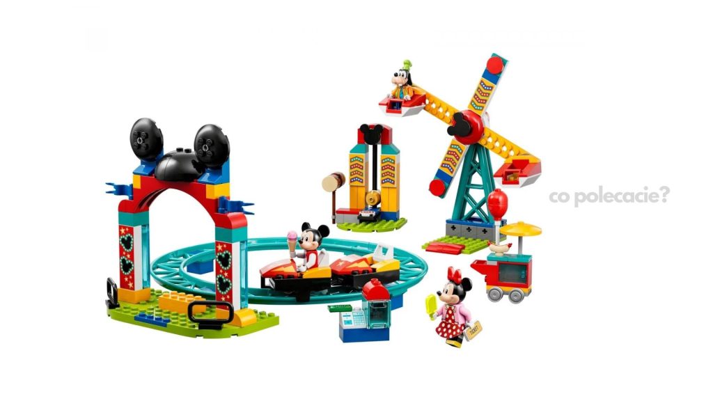 LEGO 10778 Disney Miki, Minnie i Goofy w wesołym miasteczku (4+)