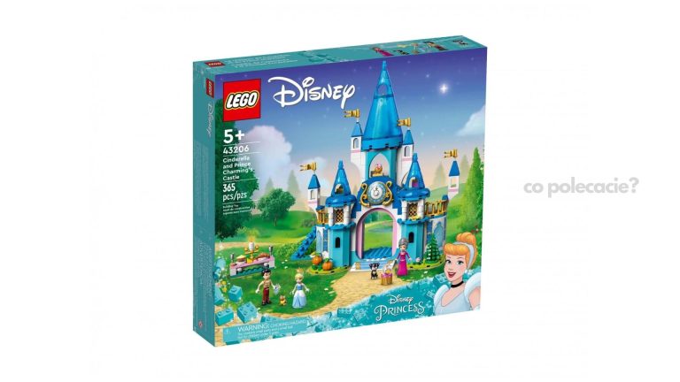 LEGO 43206 Disney Zamek Kopciuszka i księcia z bajki (5+)