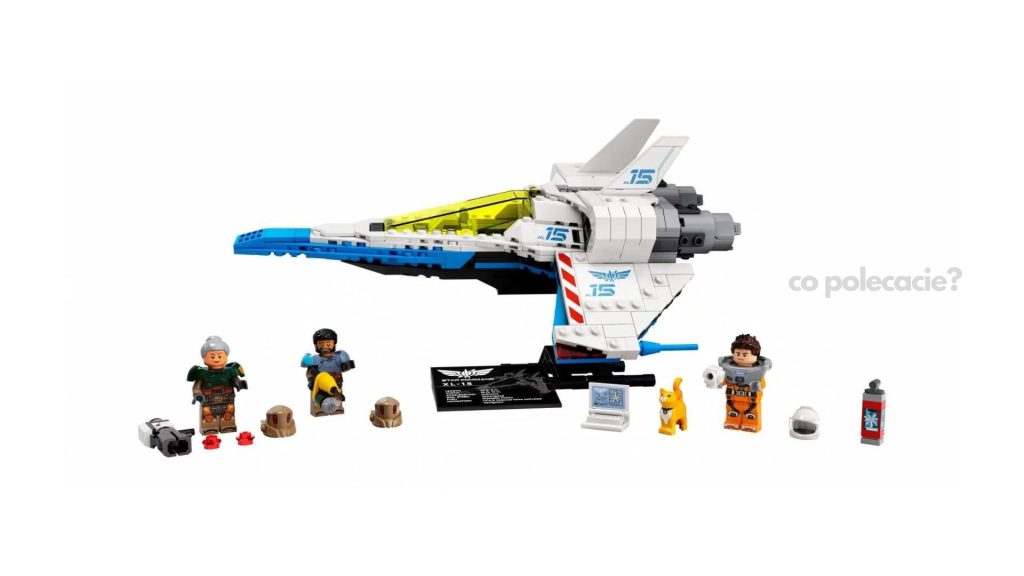 Zabawka dla fanów kosmosu - LEGO 76832 Disney Statek kosmiczny XL-15