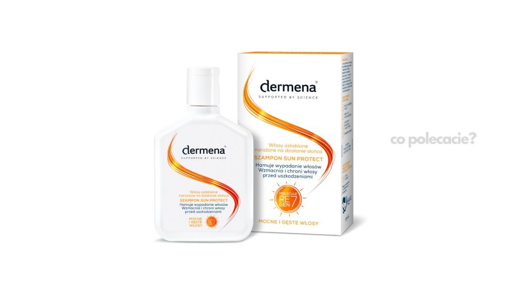 Dermena szampon - ochrona przed słońcem
